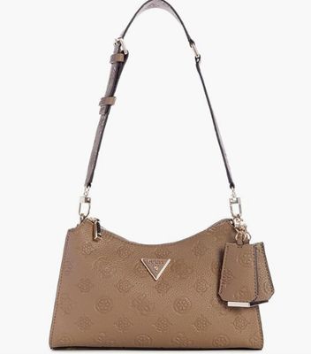 PG934918 Cresidia Top Zip Shoulder Bag-Beige