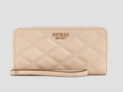 QG9632146 Tamsin Large Zip Around-Light Beige