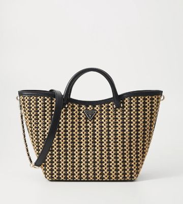WG964722 Atalia Tote-Natural/Black