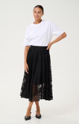 KAvilja Lace Skirt-Black Deep