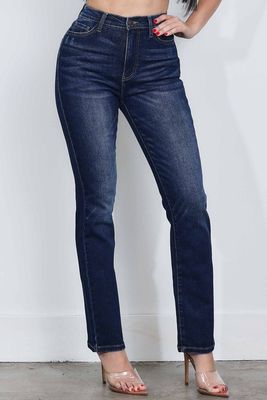 5015DS Always Stretch Straight Jean-Dark Stone