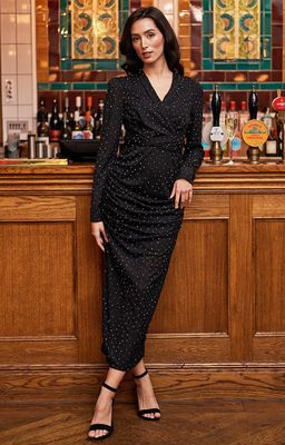 R044010 Ascot Dress-Black