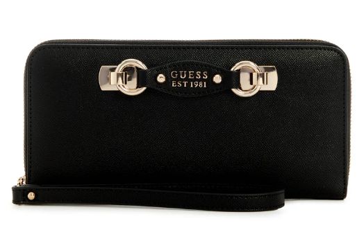 BG8015146 Mimina Large Zip Around-Black