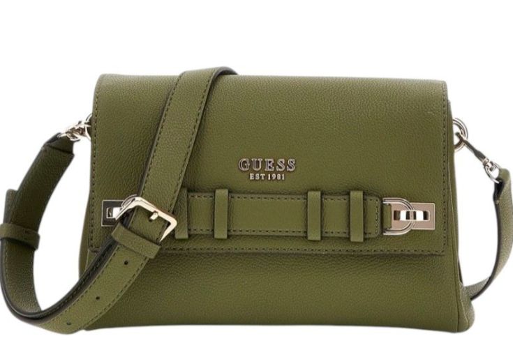 BG854620 Gregoria Flap Crossbody-Olive
