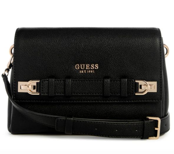 BG854620 Gregoria Flap Crossbody-Black