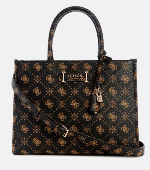 GP989022 Silia 2 Comp Tote-Espresso Logo