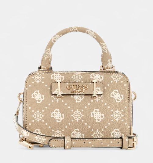GP989076 Silia Mini Satchel-Biscotti Logo