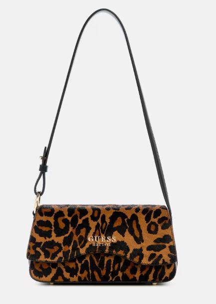 LO752978 Domitilla Flap Shoulder Bag-Leopard