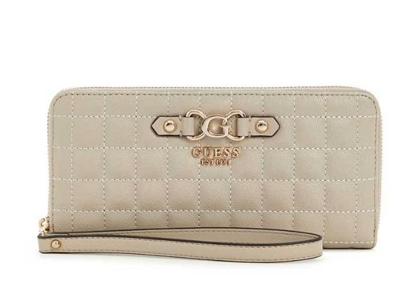 QG8424146 Nadira Large Zip Around-Light Taupe