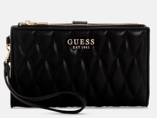 QG8122157 Valla Double Zip Organizer-Black