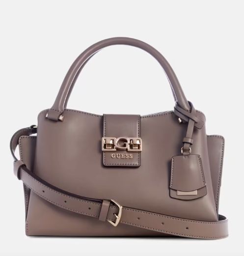 VG989105 Jane Small Satchel-Dark Taupe