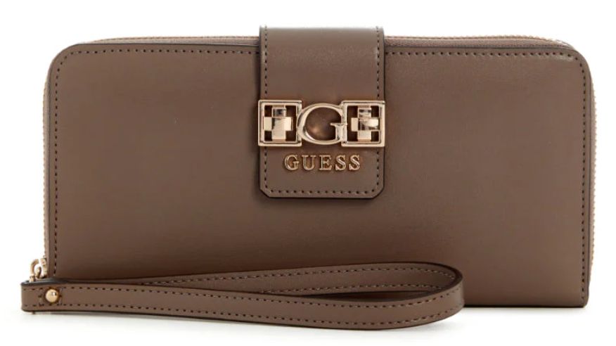 VG9891146 Jane Large Zip Around-Dark Taupe