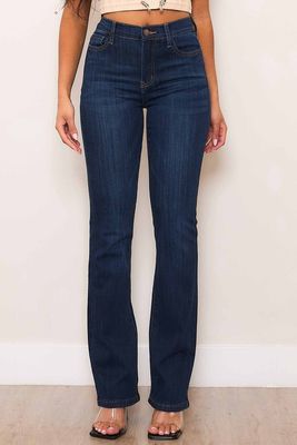 EP2151DS Slim Bootcut Jeans-Dark Stone