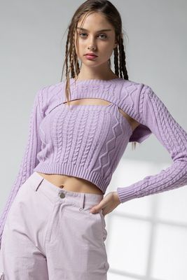 Ella Cami 2pc Set-Lavender