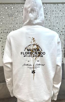 HG Botany Hooded Pullover-White