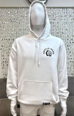 HG Botany Hooded Pullover-White