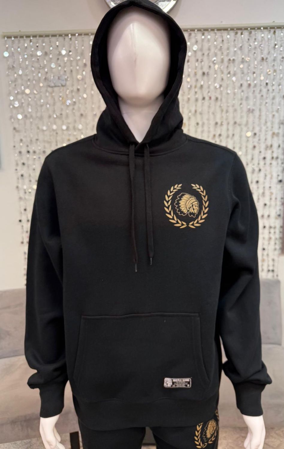 HG Reef Hooded Pullover-Black