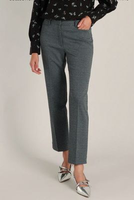 Dasha Trousers-Blk/Off White