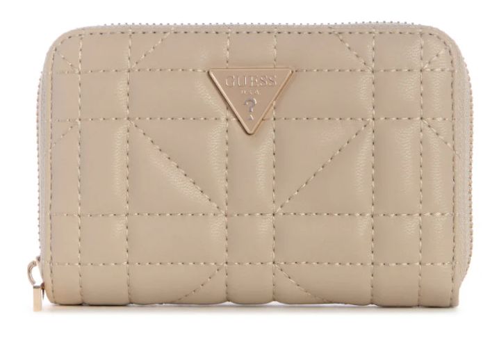 QG9625140 Edita Medium Zip Around-Light Taupe