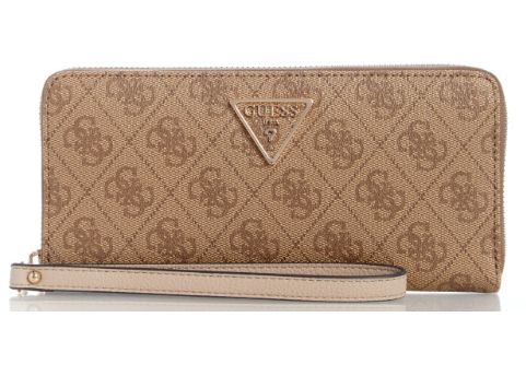 SO7459146 Laurel Large Zip Around-Latte Logo