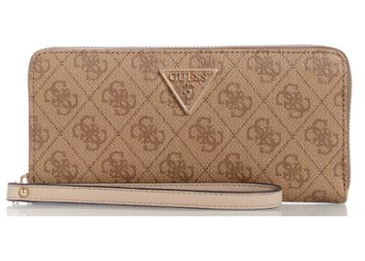 SO7459146 Laurel Large Zip Around-Latte Logo