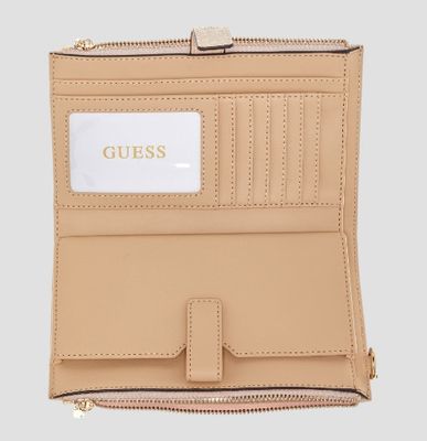 SO7459157 Laurel DBL Zip Organizer-Latte Logo