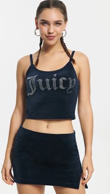 110020398 Juicy Cropped Tank-Regal Blue