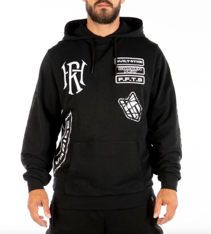 NC04 Nightcrawler Pullover Hoody-Black