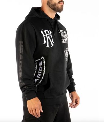 NC04 Nightcrawler Pullover Hoody-Black