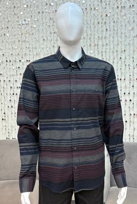 1181 Men's Shirt-Grey Mix Combo