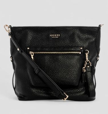 BG950104 Marsha Crossbody Bucket-Black