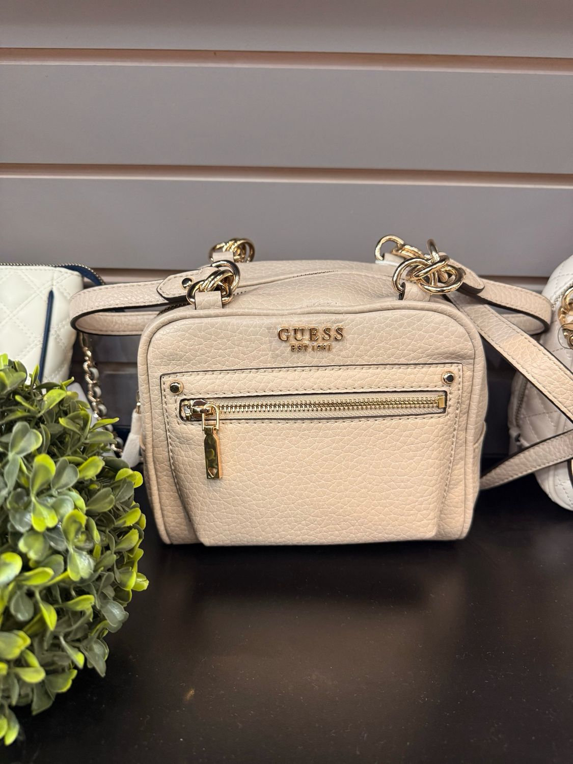 BG950117 Marsha Box Shoulder Bag-Light Taupe