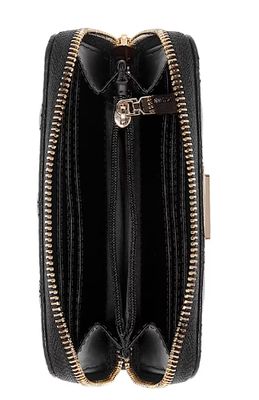 QG9894140 Atabey Medium Zip Around-Black