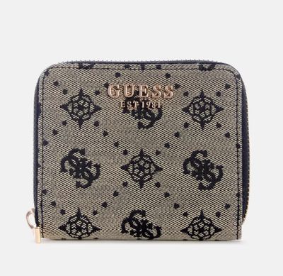 JP9902137 Melinda Logo Zip Around-Black Logo