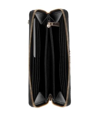 VG9910146 Janie Large Zip Around-Black