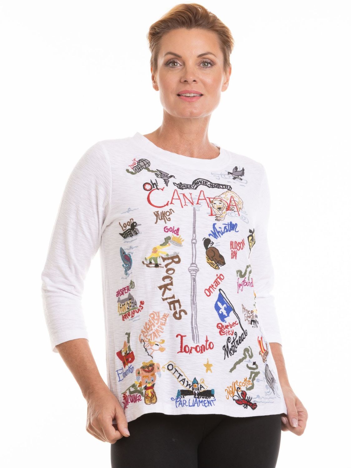 TRM-2279 Cotton T-Shirt-White