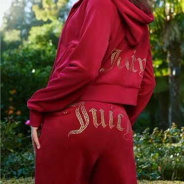 110005366 Classic Juicy Bling Hoodie-Red Carpet