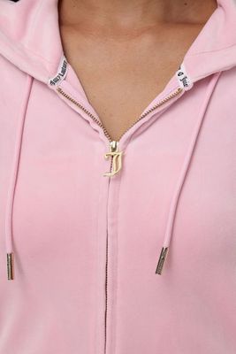 110005366 Classic Juicy Bling Hoodie-Whisper Pink
