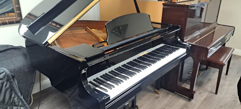 Wurlitzer (Samick) Baby Grand Piano w/ 2025 QRS PNO4 Wireless Player