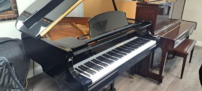Wurlitzer (Samick) Baby Grand Piano w/ 2025 QRS PNO4 Wireless Player