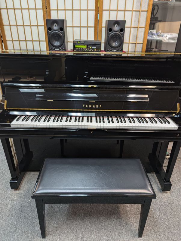 2005 YAMAHA DU1 / U1 (48&quot;) Upright Disklavier Player Piano + Record + Silent Feature. Rare &amp; Scarce. Must See!!