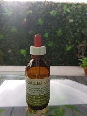 100ml Concentrated Herbal Cold and Flu formula