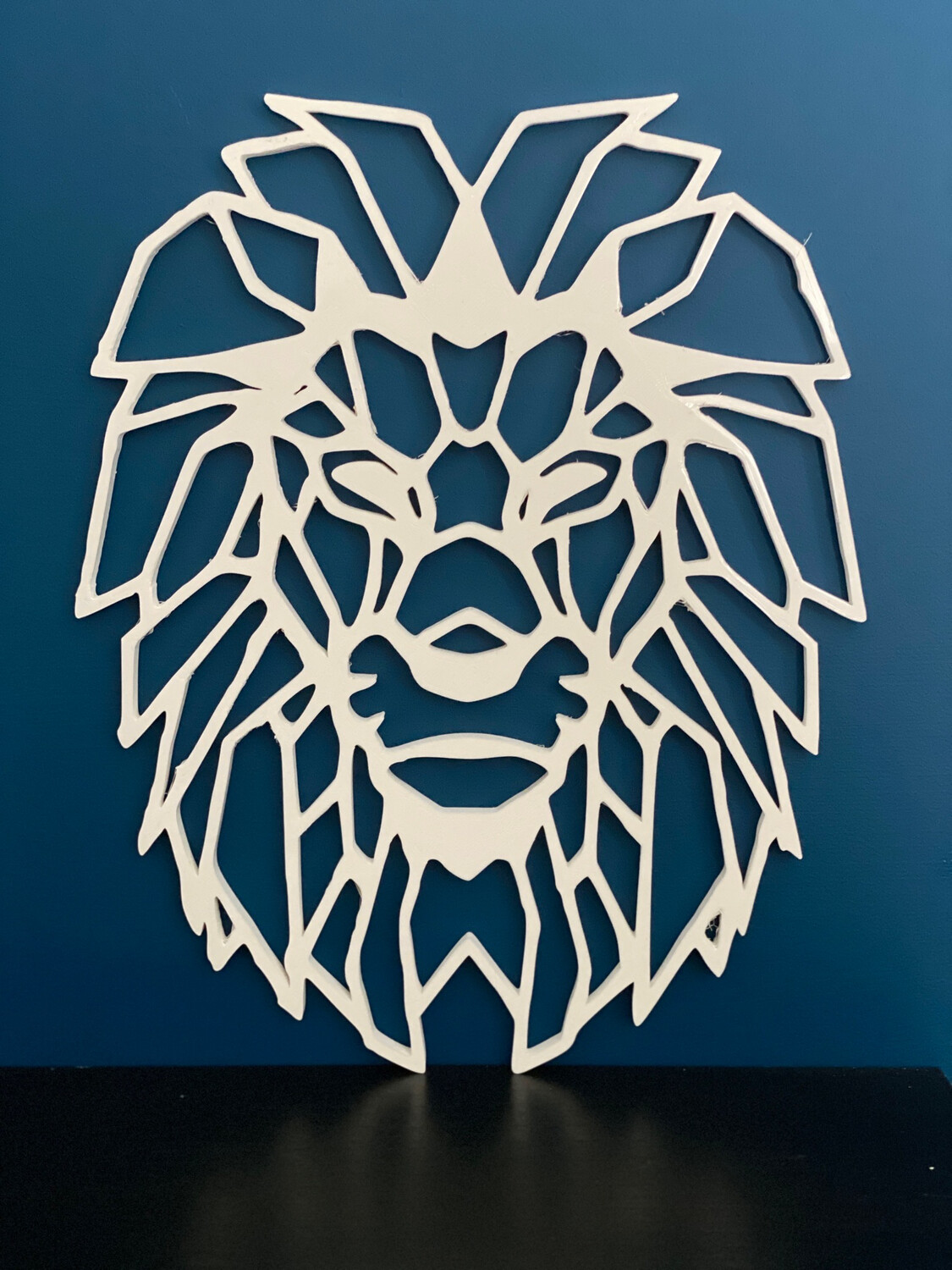 Lion Geometric Wall Art