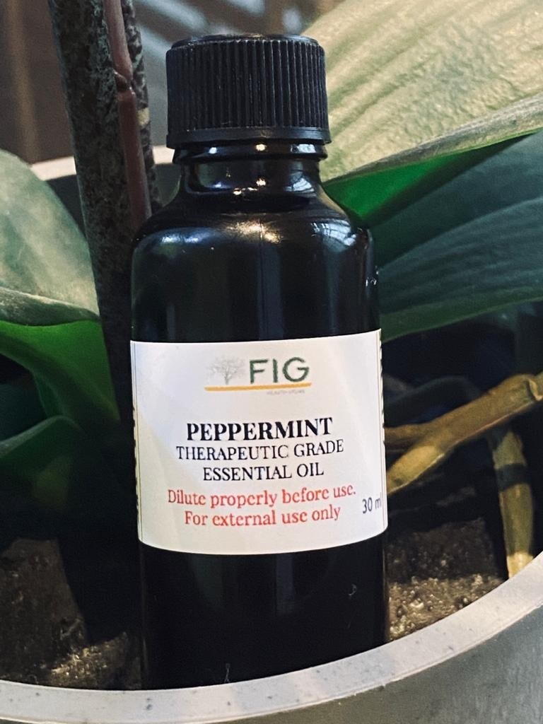 FIGTREE PEPPERMINT ESSENTIAL OIL THERAPEUTIC GRADE (30G)