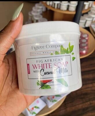 FIGTREE AFRICAN WHITE SOAP WITH COCONUT MILK(350G)