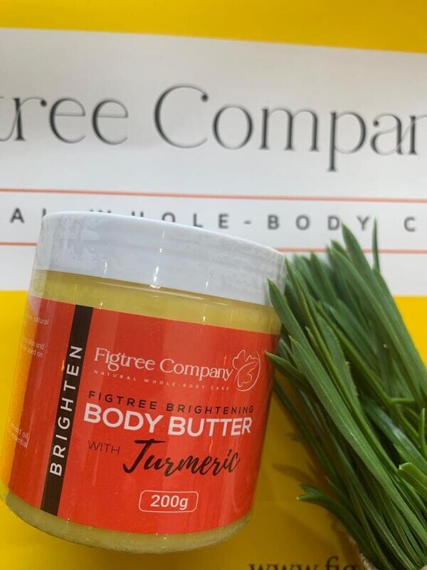 FIGTREE BRIGHTENING BODY BUTTER WITH TURMERIC(200G)