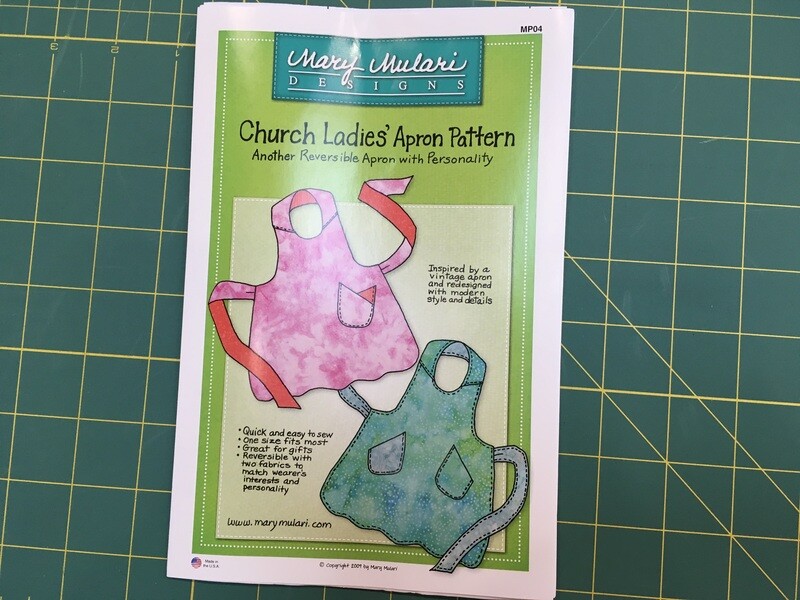 Church Lady Apron Pattern