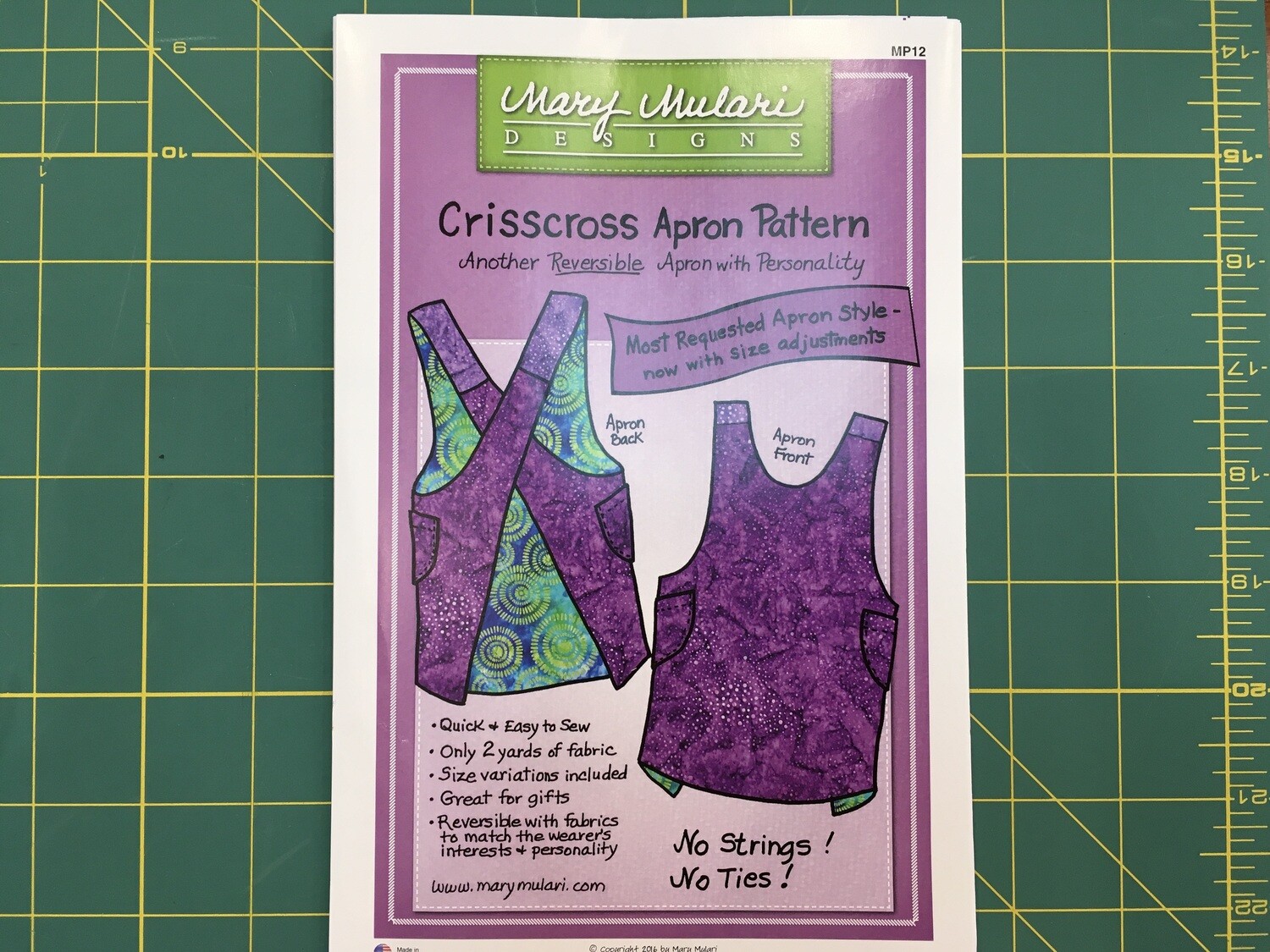 Criss Cross Apron Pattern