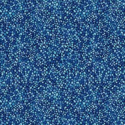 Wideback Flannel Blue Mosaic 108”