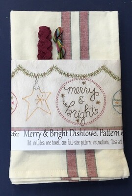 Merry and Bright Dishtowel kit